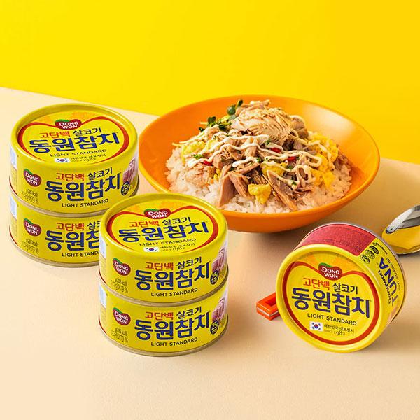 동원참치 라이트 스탠다드 85g 12캔